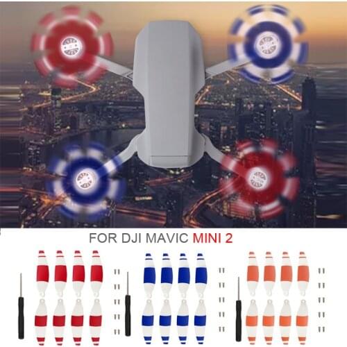 8PCS Low Noise Light Weight Props 4726F for DJI Mavic Mini 2 Drone Replacement Propellers Foldable Quick Release Accessories