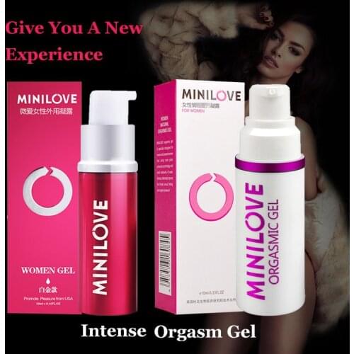 Minilove Enhance Gel Item Orgasmic Female Libido Climax Sex Drops Exciter Love Condensation Climax Orgasm Strong gel for Women