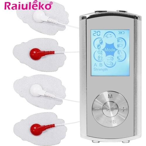 EMS Electrical Muscle Stimulator Tens Acupuncture Body Massager Slimming Digital Therapy Machine for Back Neck Foot Health Care
