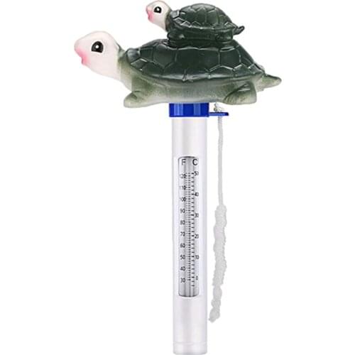 Cartoon Cute Floating Swimming Pool Thermometer Household Spa Hot Tub Baby Pools Water Temperature Gauge Measurement
