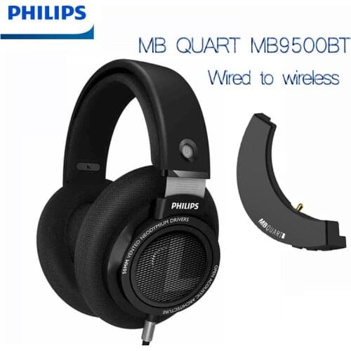 Philips SHP9500 Wired Headphones WIth 3m Cable MBQUART APTX AAC Germany Goethe Lossless Bluetooth 5.0 Module For Huawei Xiaomi