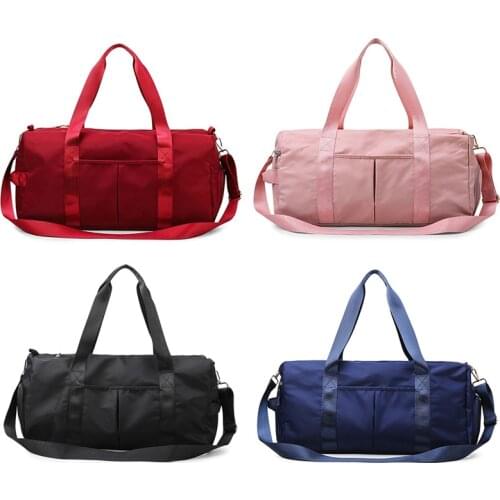 Portable Fitness Yoga Bag Training Dry Wet Separation Clothes Sports Crossbag for Travel