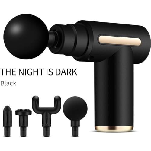 Portable Massage Gun Deep Tissue Percussion Relax Muscle Massager For Pain Relief Fascia Gun Electric Body Massager