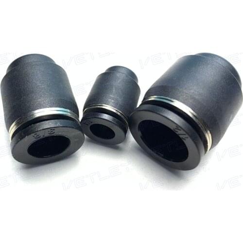 PPF Tube Cap push-in fittings 1/4 inch PPF 1/4 tube cap high quality pneumatic air fittings PPF 3/8 one touch fittings