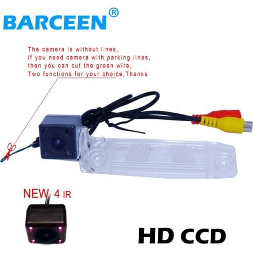 Glass lens night vison Vehicle car Backup Camera original 4 ir 170 wide angle hd ccd image sensor apply for KIA SPORTAGE R