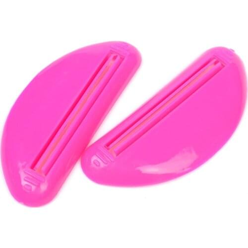 2PCS Squeeze Tube Rolling Holder Device Squeeze Toothpaste Out Lotions Cosmetics Avoid Wasting ABS New