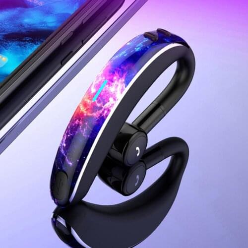 V7 1Pc Sweatproof Headphones Ergonomic Wireless Earphones 5.0 Bluetooth Earphone Stereo Earbuds For phone Heatset наушники