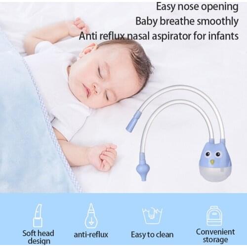 Baby NasalSuction Aspirator Nose Cleaner Sucker Suction Protection Tool Protection Baby Mouth Suction Aspirator Type Health Care