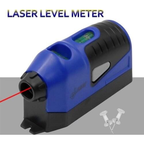 1PC Mini Vertical Spirit Level Tool Laser Level LASER STRAIGHT THE Laser Guided Level Line Measurement Gauge Tool New