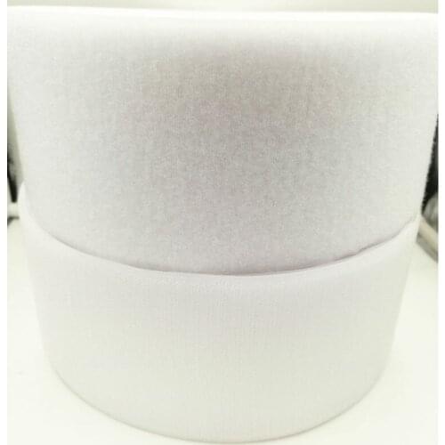 4inch(10cm)Width x 27yards .Sew-on fastening Tape, Sewing hook and loop ,Garment ,shoes ,bags acceories. white