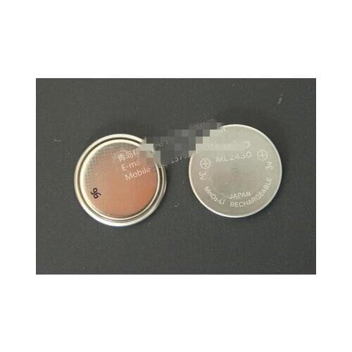 5PCS Rechargeable button battery ML2430 3V single ML2430 bare battery