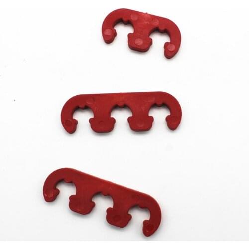 6 Pcs New Red Spark Plug Wire Cable Splitters Set 7mm 8mm 9mm for Chevy