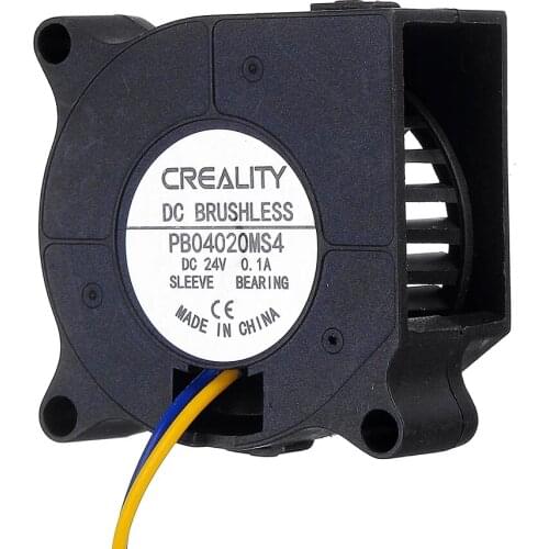 CREALITY 3D Printer Parts CR-10S Pro PB04020MS4 DC 24V 0.1A Brushless Blower Fan