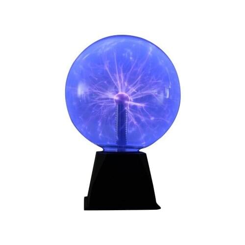 Artificial Lightning Ball Ion Ball Tesla Coil Glow Ball Arc Ball Touch Lightning Can Be Voice Controlled 12V