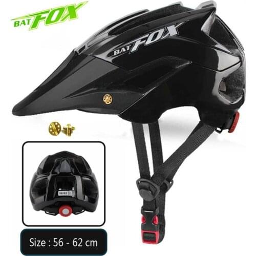 BATFOX 2020 Newest Bicycle Helmet Ultralight Integrally-molded size M-XL Cycling Helmet For MTB Road Bike Helmets Casco Ciclismo