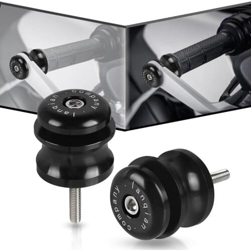 New Motorcycle Handle Bar End Weight Handlebar Grips Cap Plug For Ducati Multistrada 1260 Enduro 2019-2021 1260 Pikes Peak 18-20