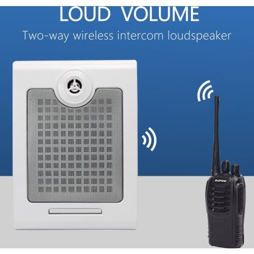 New arrival ABBREE wireless walkie talkie loudspeakers 400-480MHz UHF Two Way Radio walkie talkie loudspeaker