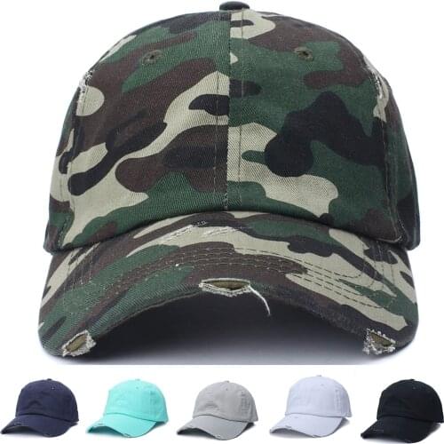 Solid Color Camouflage Summer Baseball Caps Adjustable Sun Hats For Women Hip Hop Cap Visor Protection Hat бейсболка для мужчин