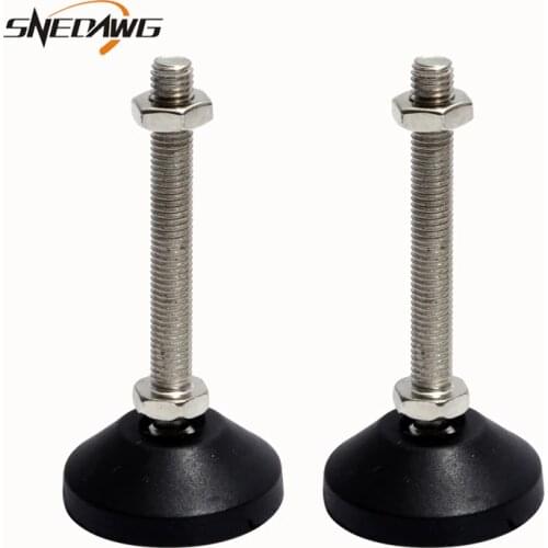 Base 80mm Universal Joint Adjustable Leg Furniture Leveling Feet hoof joint support foot cup machine screw foot mount