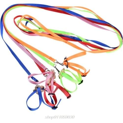 Portable New Parrot Bird Hamster Turtle Lizard Traction Rope Reins 8-shaped Pet Strap Leash J15 21 Dropship