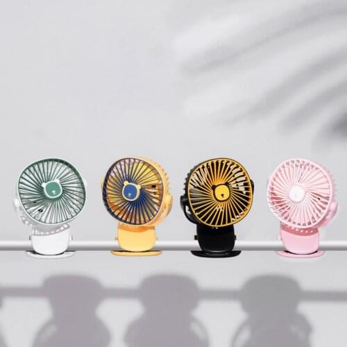 Durable Small Fan High Quality Portable Adjustable Convenient Multifunction USB Charging Desktop Clip on Small Fan for Office