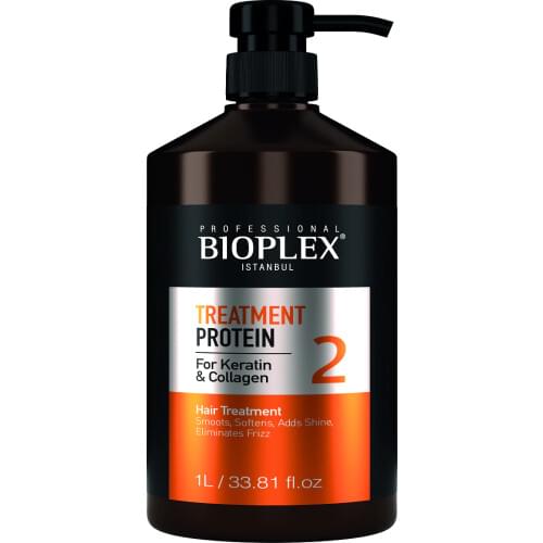 Bioplex Treatment Protein Hair Care Repairs Damage Restores Straighten Soft Hair Nourishes Keratin Hair & Scalp 1L
