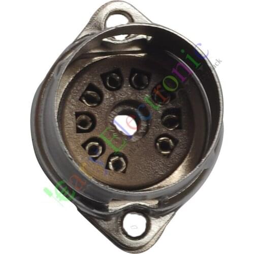 Wholesale and retail 20pc 9pin Bakelite vacuum tube sockets Cover for 12AX7 6P1 6N3 audio amplifiers free shipping