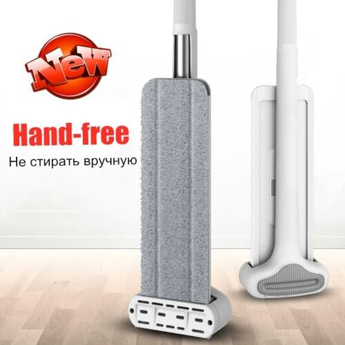 Squeeze Mop and Bucket Wash for Floor Windows Rags Self Cleaning Kitchen Practical Help Magic Lightning Offers Wonderlife Store