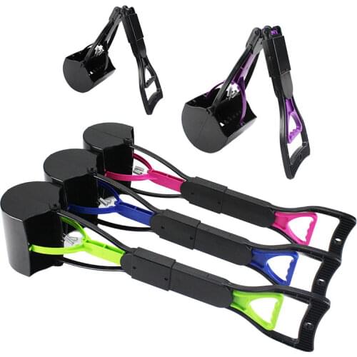 Pet Poop Scoop Foldable Pets Toilet Picker Compostable Bags Waste Clean Poop Spoon Outdoor Travel Shit Excreta Cleaner