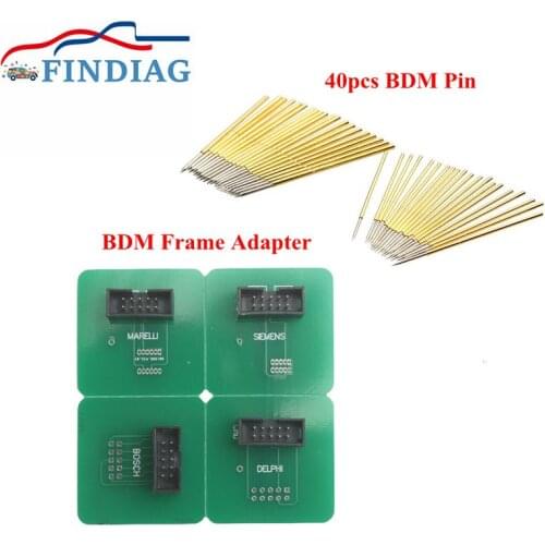 Work for BDM Frame Support BDM100 Programming Tool Hot Sale 40pcs/lot BDM Pin+BDM FRAME Adapter 40pcs Needles