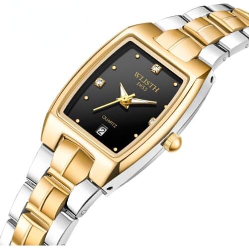 Женские прямоугольные часы WLISTH China At AliExpress