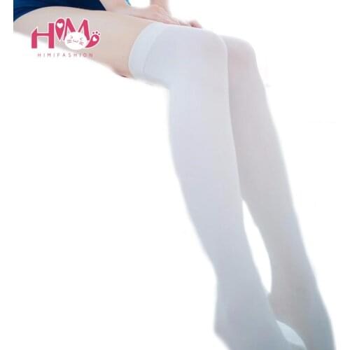 Harajuku Fashion Kawaii Stockings Women Tights Stockings Silk Lolita Stockings White/Black Sexy Ladies Pantyhose