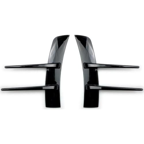 2X Car Rear Bumper Lip Splitters Diffuser Bumper Lip Spoiler Scratch Protector For Mercedes-Benz A-Class A180 A200 A220 W177