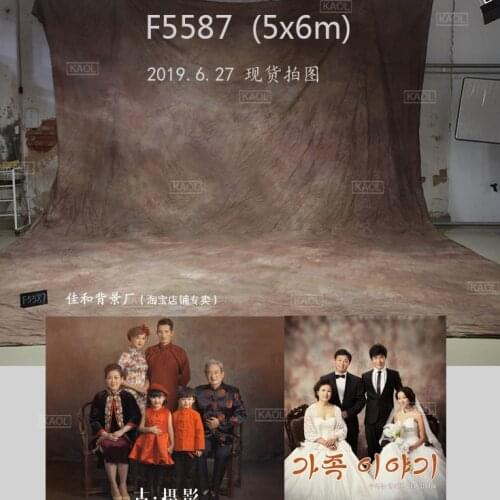 4x6m Hand made muslin background Photo video Muslin tie-dyed Backdrops for Professional Photographer F5587