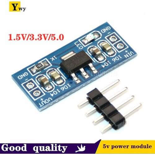 5PCS AMS1117 3.3V/5V power supply module AMS1117-3.3 power module AMS1117-5V 1117-3.3V power module