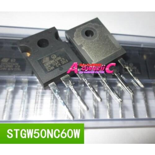 Aoweziic 100% new imported original STGW50NC60W GW50NC60W TO-247 IGBT FET 55A 600V