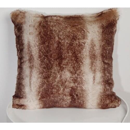 Pillow Case Home Office Quality Fine Soft Fur Pillow Feel Good Double-Sided Can be Customized