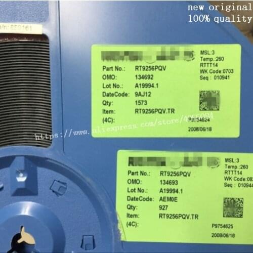 5PCS RT9256PQV RT9256P RT9256 Brand new and original chip IC