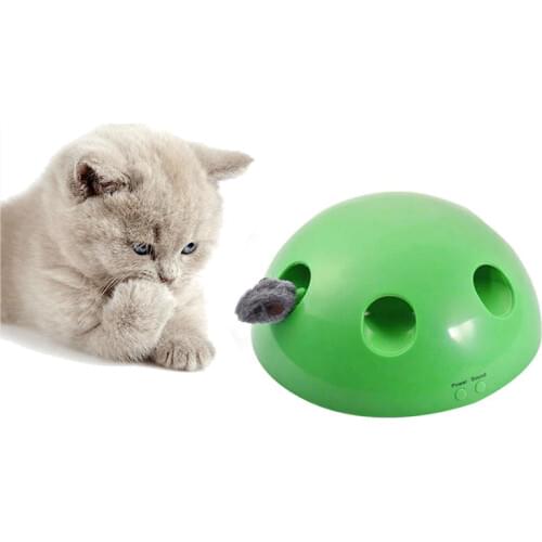 Electric rotating pet toy Amazon mouse feather cat toy cat fun toy