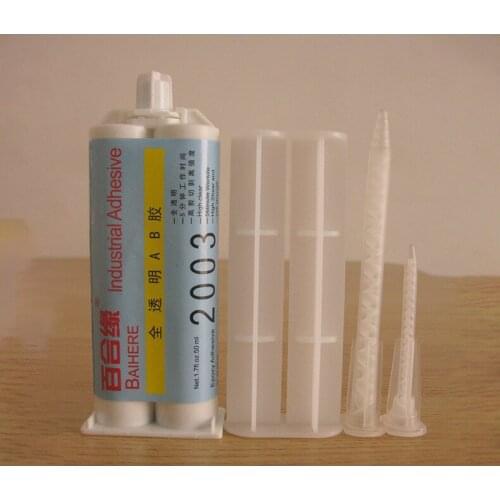 High quality 50ML epoxy resin glue, transparent high temperature resistant glue, metal rubber jewelry jade plastic stone glue