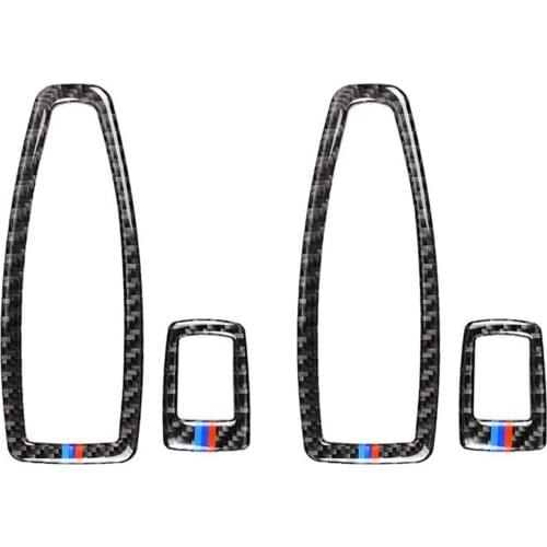 Carbon Fiber Sticker for Car Window Button Car Decorative stickers suitable for F20 F21 F30 F34 /1 series 2 series 3 series