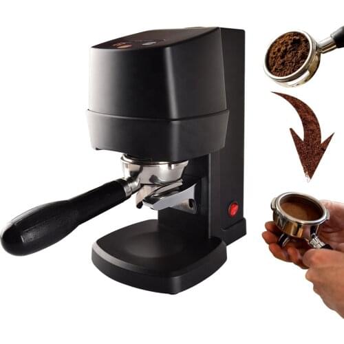 New Electric 58MM Coffee Tamper Machine Automatic Flat Press Grinder Coffee Bean Powder Weight Adjusting Espresso Coffee Press