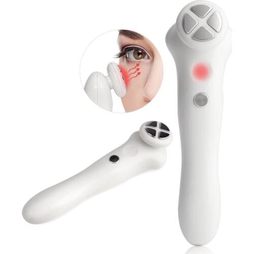 Portable electric eye lip pen massager ems micro current beauty eye masager