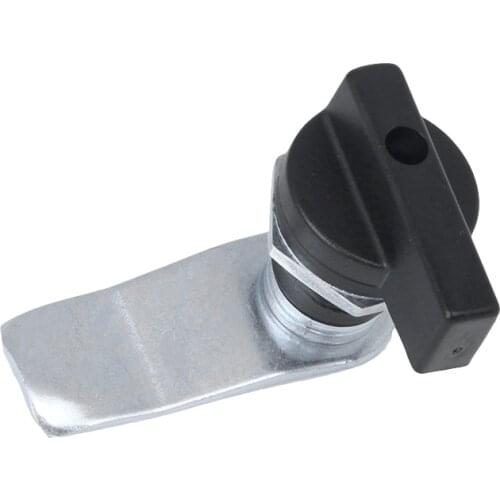 Zinc Alloy Rotary With Plastic Handle Lock for Electric Cabinet/Industrial Equipment/Storage Toolbox/School Dormitory Cabinet