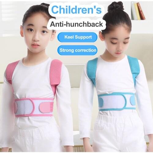 Adjustable Posture Corrector Spine Shoulder Posture Correction Back Support Anti-humchback Posture Correction Belt For Children