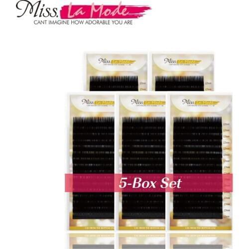 0.05 CD Curl 5Pcs/Lot 3D-9D Ultra Soft Individual False Eyelashes Volume Mink Eyelash Extension New Products