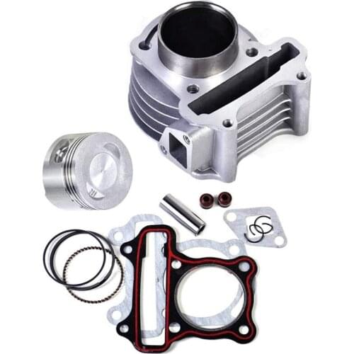 For GY6 50Cc 80Cc To 100Cc Sleeve Cylinder 50MM Cylinder Diameter To 100CC Piston Ring Cylinder Assembly