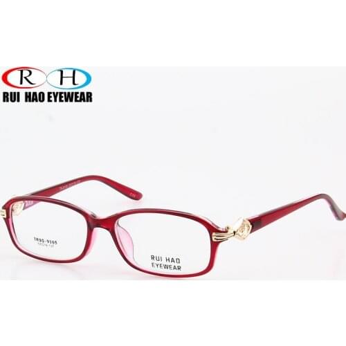 Women Eyeglasses Frames Superelastic Spectacles Rectangle Design Eyewear Optical Prescription Glasses Rui Hao Eyewear 9105