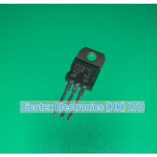 10pcs/lot STP10NK70Z/STP10NK70ZFP TO-220/TO-220FP STP10NK70 ZFP MOSFET N-CH 700V 8.6A TO-220 ST P10NK70Z/P10NK70ZFP STP10NK 70Z