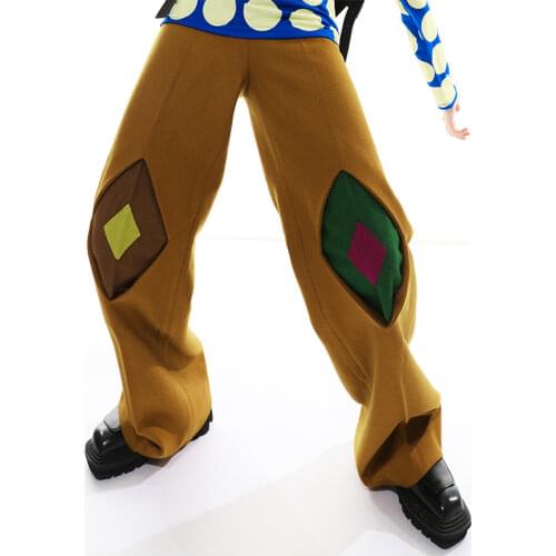 Женские брюки в клетку Biutefou China At AliExpress